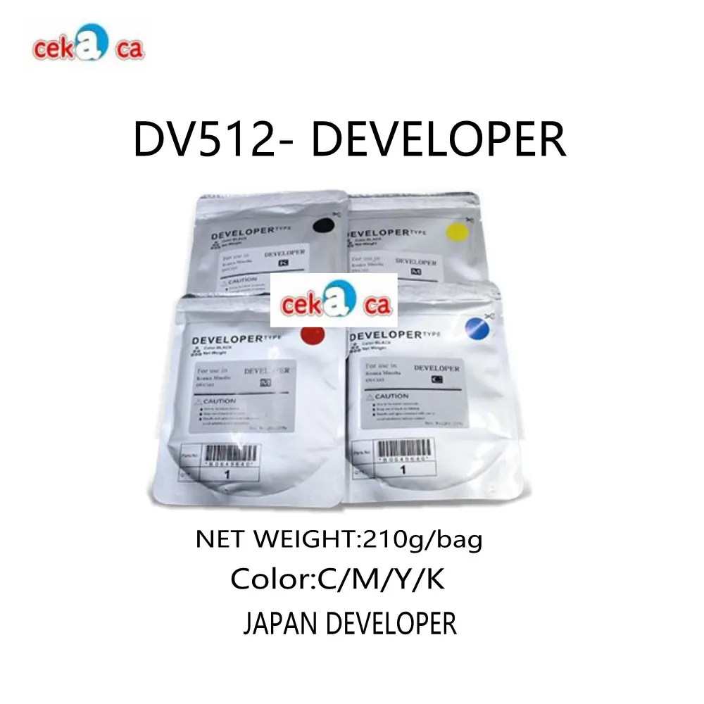 Wholesale Dv512 Developer For Konica Minolta Bizhub C224 C284 C364 C454 C554 C364e C284e C454e C554e C224e 224 DV-512 Drum Toner