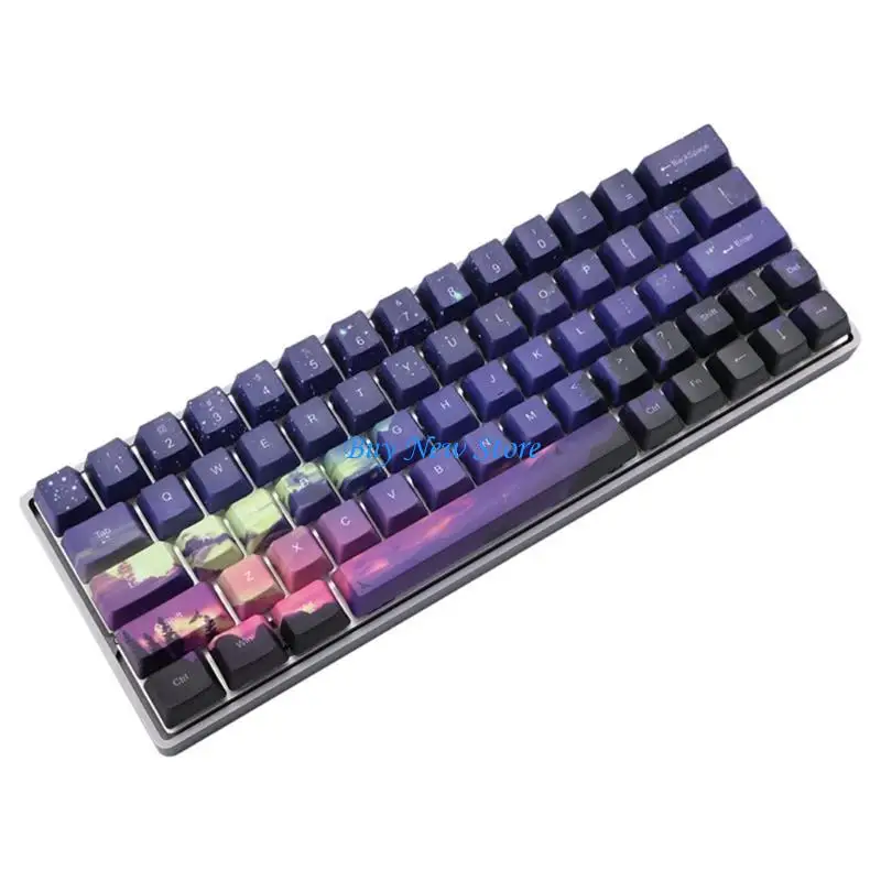 20ce Light Temat Dye Subbed PBT Keycaps Profil OEM dla mechanicznej klawiatury DIY