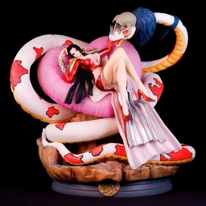 30cm Anime One Piece Figures Snakes Boa Hancock Action Figures PVC Model Collection Statue Perimeter Toys Birthday Gifts