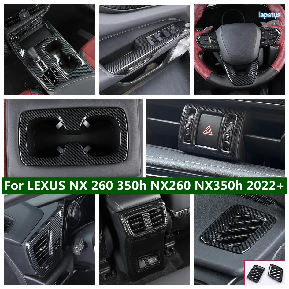 

Window Lift Button Steering Wheel Warning Light Lamp Gear Shift Box Cover Trim For LEXUS NX 260 350h NX260 NX350h 2022 2023 2024