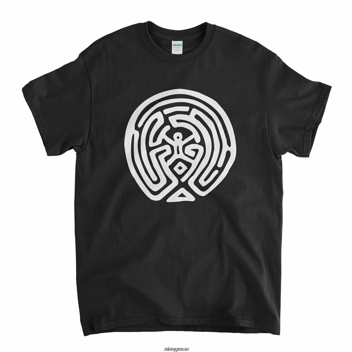 Labyrinth-T-Shirt für Westworld Afficionados Kult TVHerren Kurzarm-T-Shirt Top T-Shirt Basic Tops