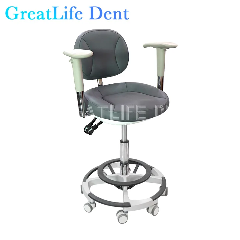 GreatLife Dent Comprehensive Treatment Luxury Foot Pedal Height Adjustable Dental Laboratory Equipment Instrument Dentist chair