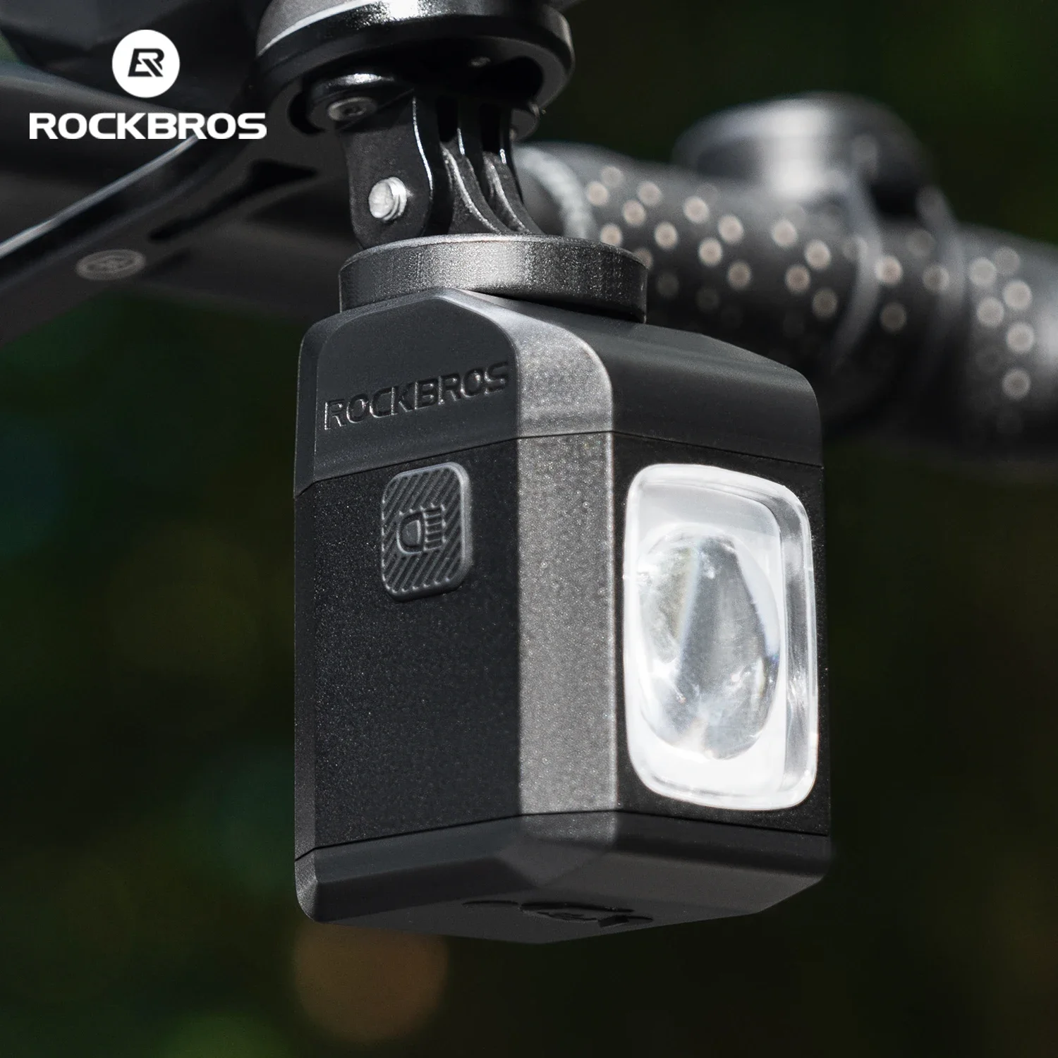 

ROCKBROS 1600LM Bicycle Hanging Light Remote Control Digital Display Bike Light IPX6 All-weather Smart Cycling Lantern Headlamp