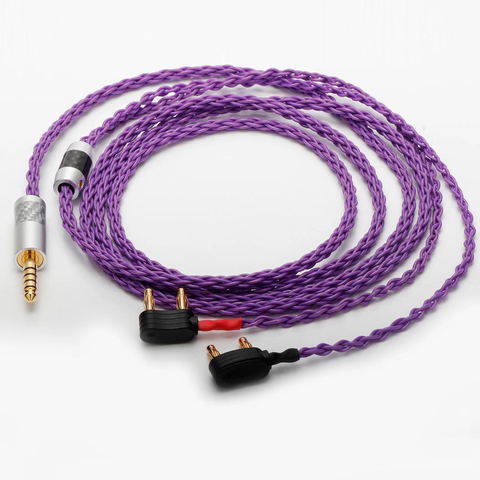 

Audiophile XLR/2.5/3.5/4.4/6.35mm HIFI Audio Silver Plated Earphone Cable for Austrian 800s ud701 the Composer Headphone