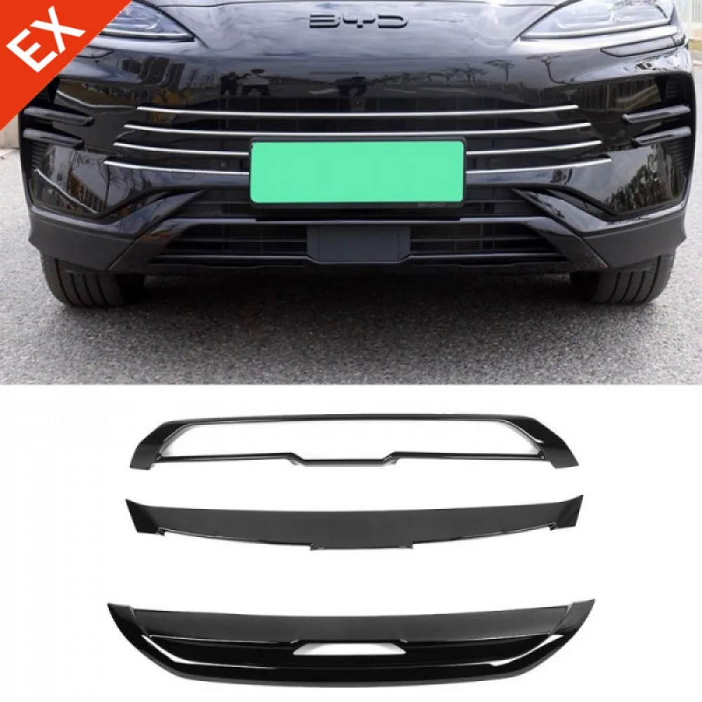 

For BYD Seal U DM-I 2023-2026 Window Trim, Black Warrior Front Bumper Blackening Kit, Modified Decorative Accessories, Car Acces
