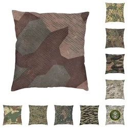 Modern Splintertarn fodera per cuscino mimetico militare tedesco velluto Army Tactical Camo federa decorazione camera da letto federa