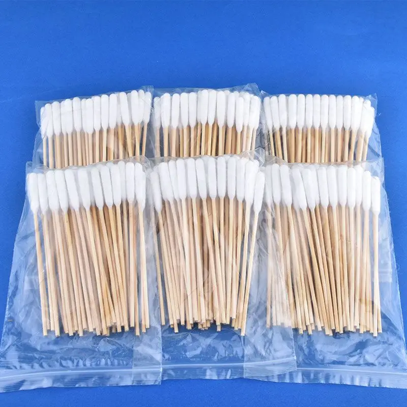 400Pcs Pet Ear Cleaner Cotton Buds Animal Ear Cleaner Big Cotton Swab Sticks Cotton Buds for Cat Dog Ear Wax Removal Toolsomb