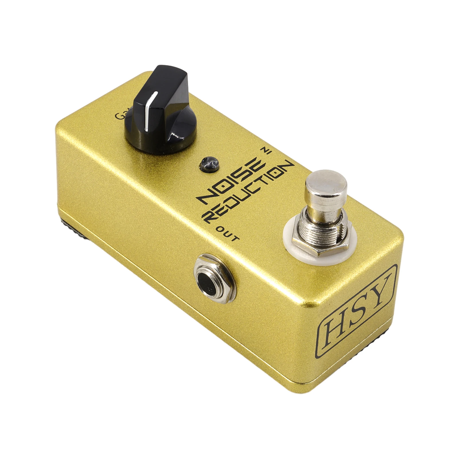 

Guitar Noise Reduction Pedal Electric Guitar Effects Pedal True Bypass Zinc Alloy Shell DC 9V 6.35mm Input/Output Interface