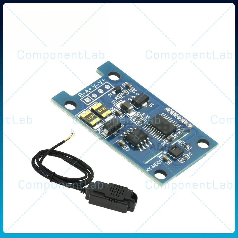 3-10pcs Industrial SHT20 Temp Humidity Sensor Module Modbus RS485 for Environment Monitoring
