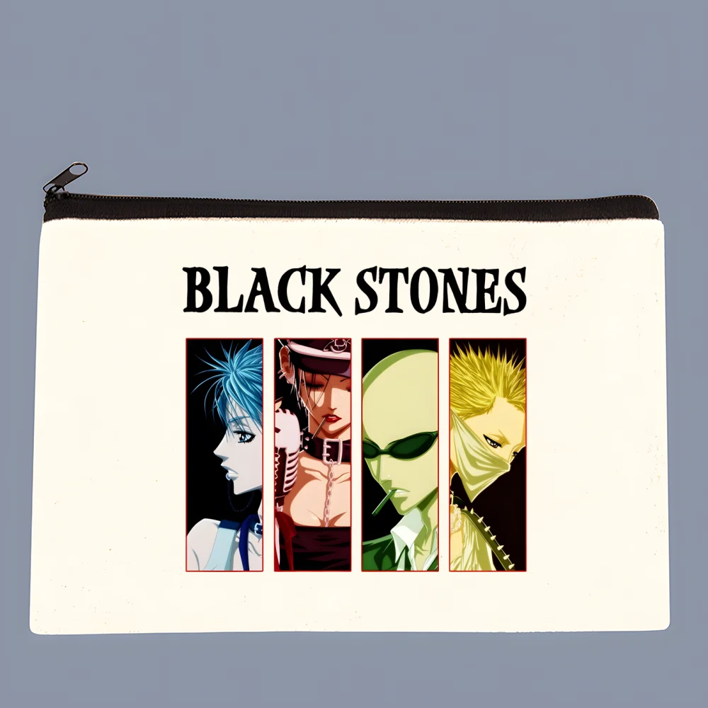 

Black Stones NANA Osaki Anime Wallets Coin Pocket Vintage Male Purse Function Boy And Girl Wallet with Card Holders