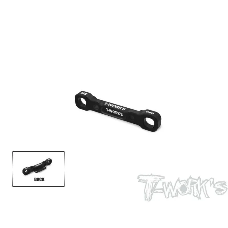 Original T Works TO-316-C-S Steel LRC Rear Lower Sus. D Mount ( For Team Associated RC8 B4.1/B4/B3.2/3.1/T3.2/3.1) Rc Tool