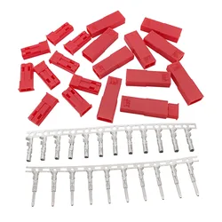 Red JST SYP 2 Pin Male Plug and Female Socket Plastic Housing Shell Crimp Terminal Connector Kit For LED RC Battery Toys DIY