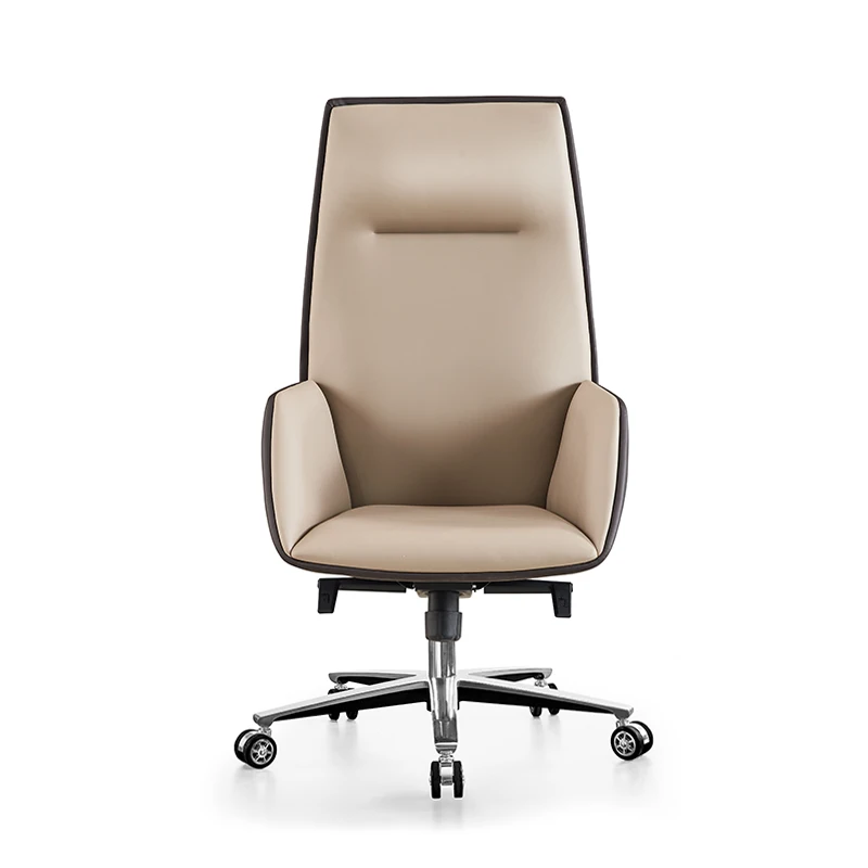 Boss Chair Home Lie Leather Computer Chair Office Chair Comfortable and sedentary Business Chair Backrest Study Chair