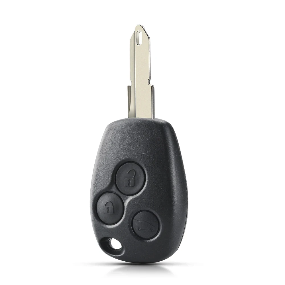 AOKTOOL Remote Car Key Voor Renault Clio Kangoo Master Modus Logan Twingo Fob Id46 Pcf7946/Pcf7947/4a Chip 434Mhz 3 Knoppen