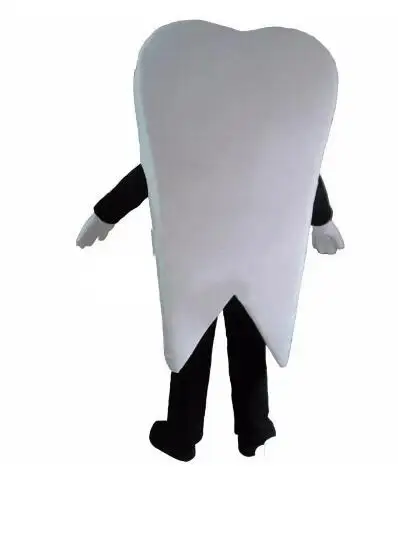 New Adult Halloween Christmas Tooth Dentist Mascotte Fancy Cartoon Mascot Costume Plush Fancy Dress Mascot Costume