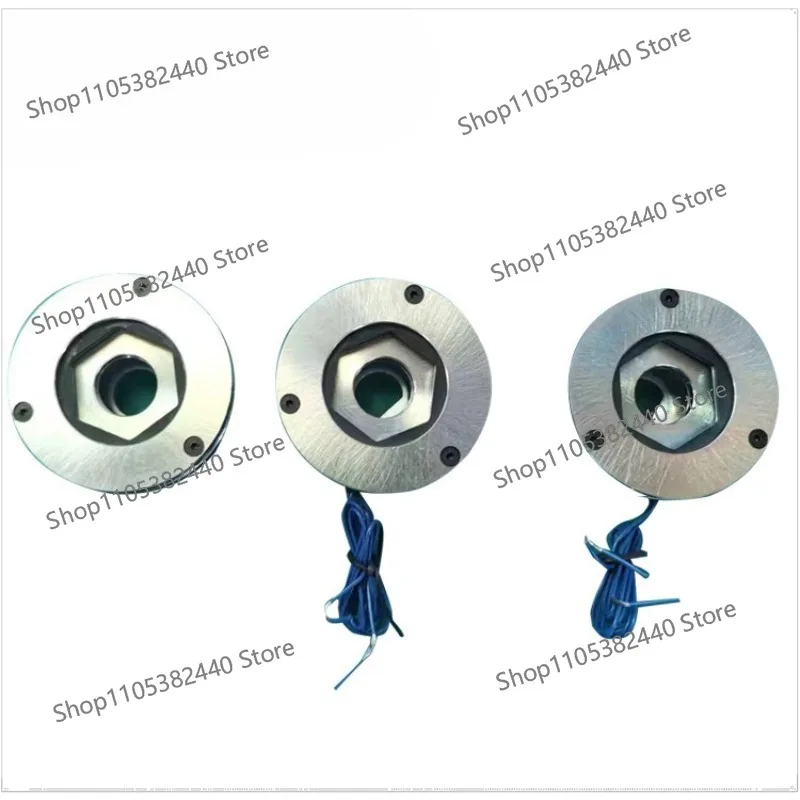 Motorcycle Electromagnetic Power-Off Brake, 65mm Diameter Spring Applied Clutch, 5Nm Torque Safety Brake