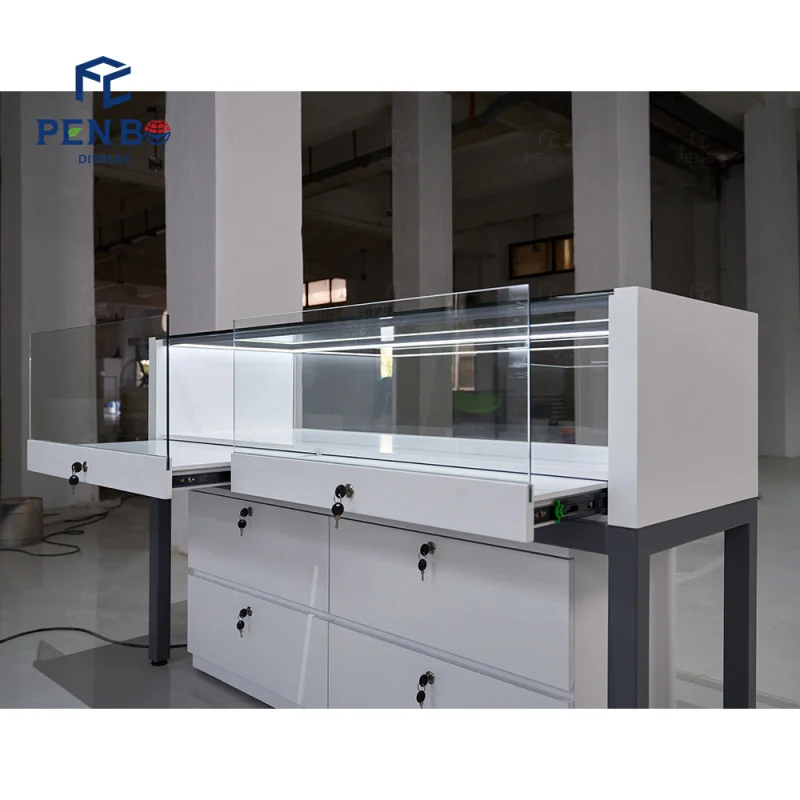custom.Modern Optical Store Furniture Led Light Eyeglasses Display Rack Glasses showcase Retail Shop Shopping Mall