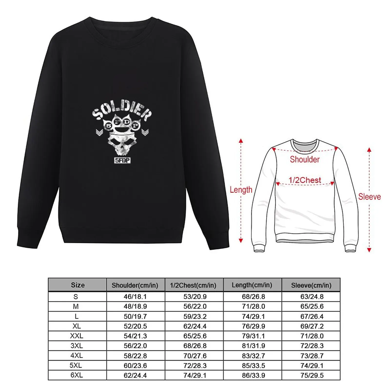5FDP Soldier Pullover men's coat korean clothes anime clothing winter clothes autumn sweatshirt