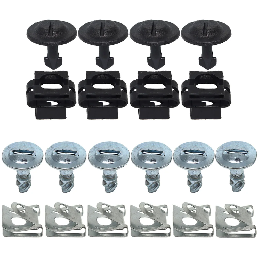 ZTT Engine Underbody Splash Guard Retainer Clips Kit – Front Shield Fasteners For Audi