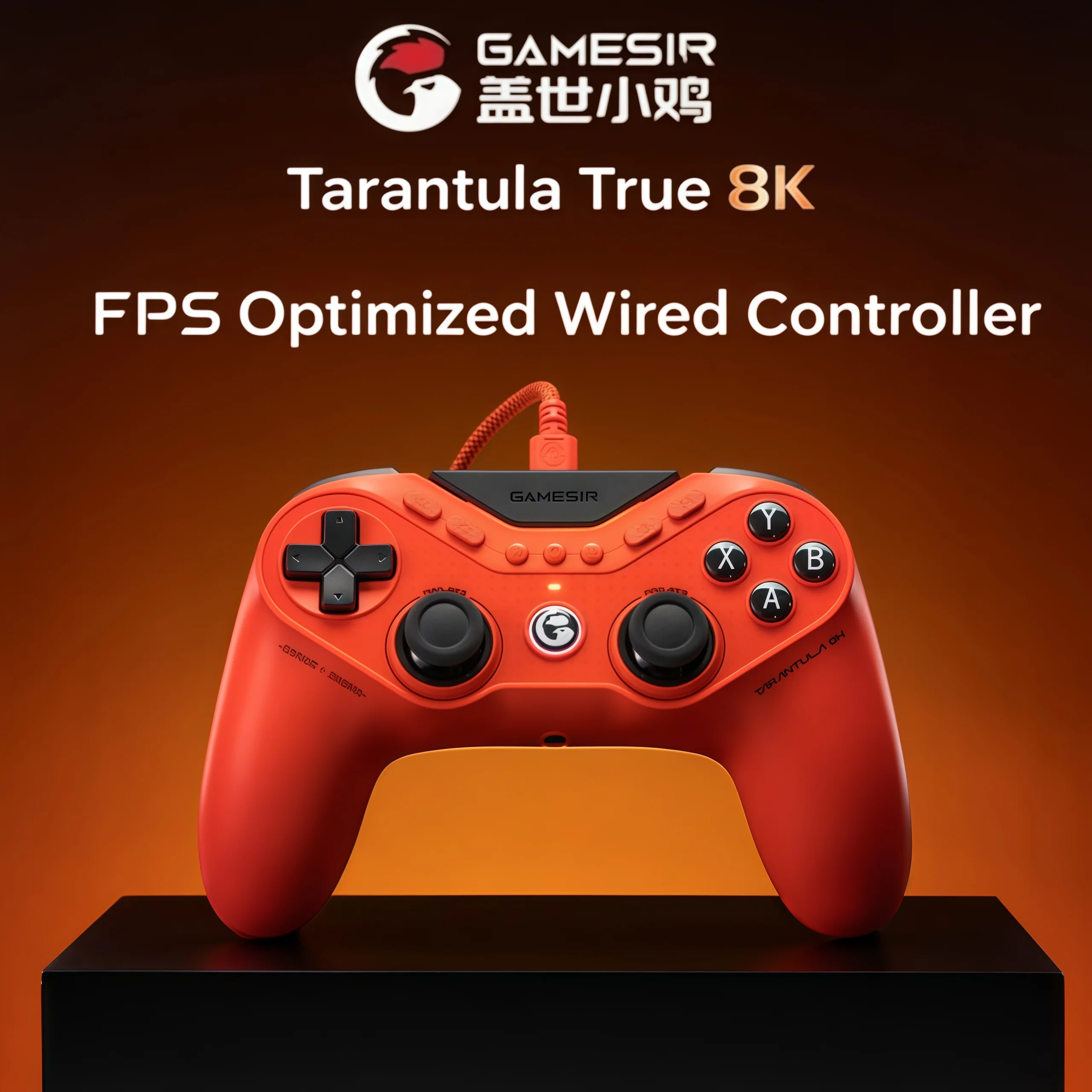Gamesir Tarantula Game Console 8k Competitive Xbox Version Lightweight Gamepad PC  Version Steam Wired Apex Similar Symmetrical