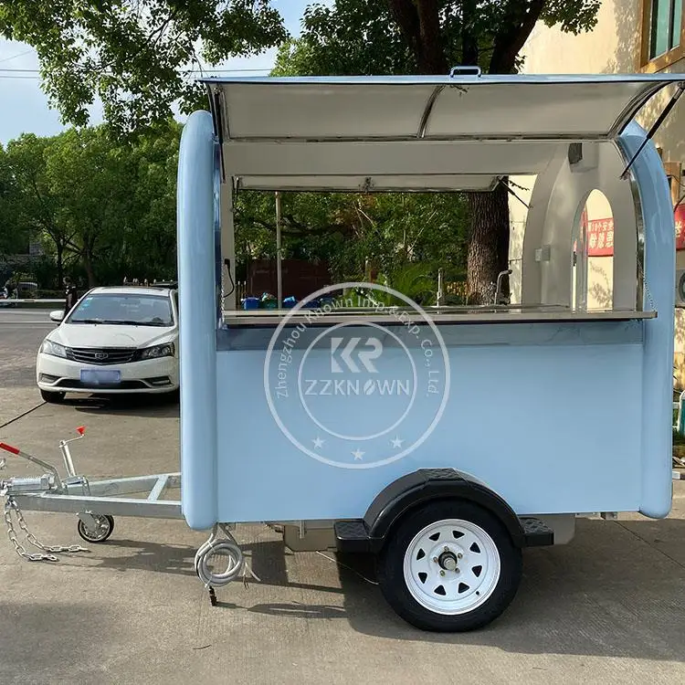 Snack Machine Camper Van Concession Food Trailer Ice Cream Hot Dog Food Cart