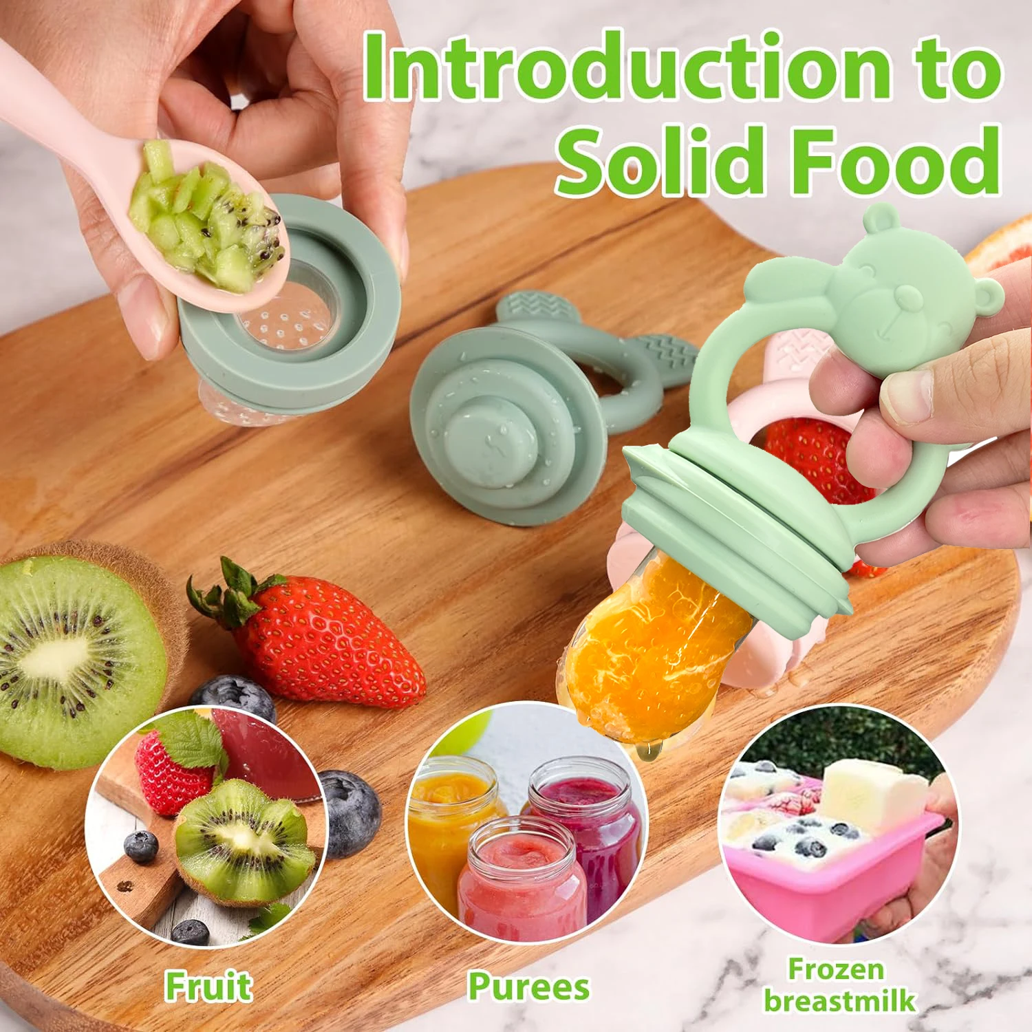 Baby Fruit & Food Feeder Pacif - Baby Food Kids recension och pris