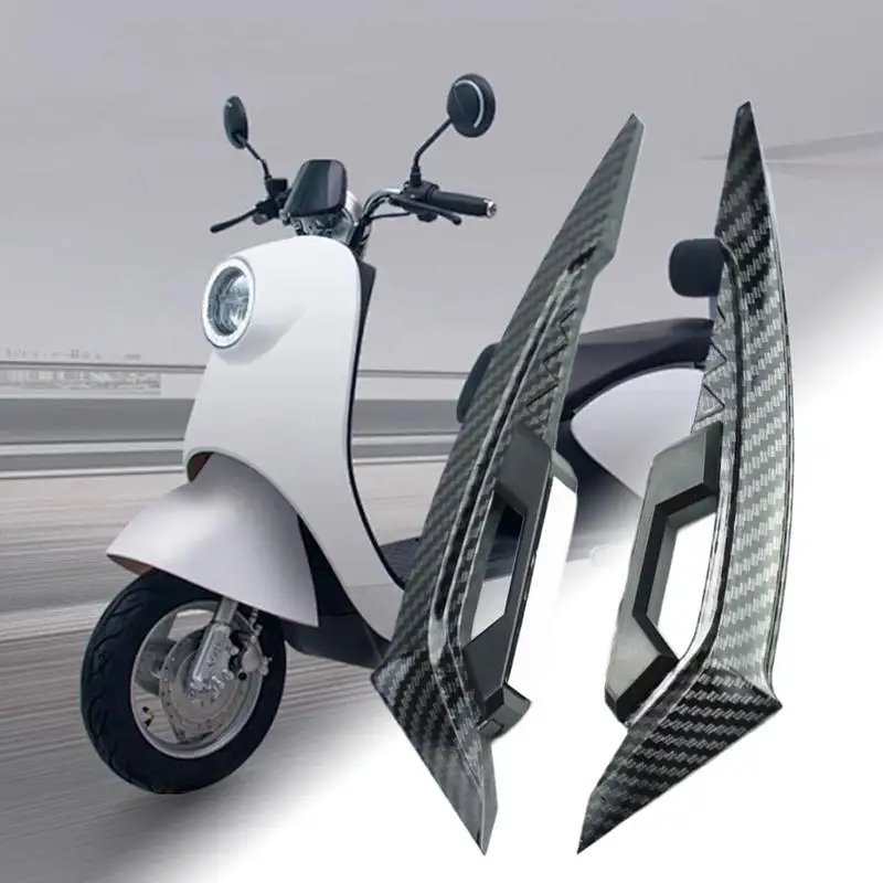 Motorcycle Aerodynamic Wing Wing Wind Aerodynamic Spoiler Front Fairing Aerodynamic Winglets Motorcycle Side Spoiler For