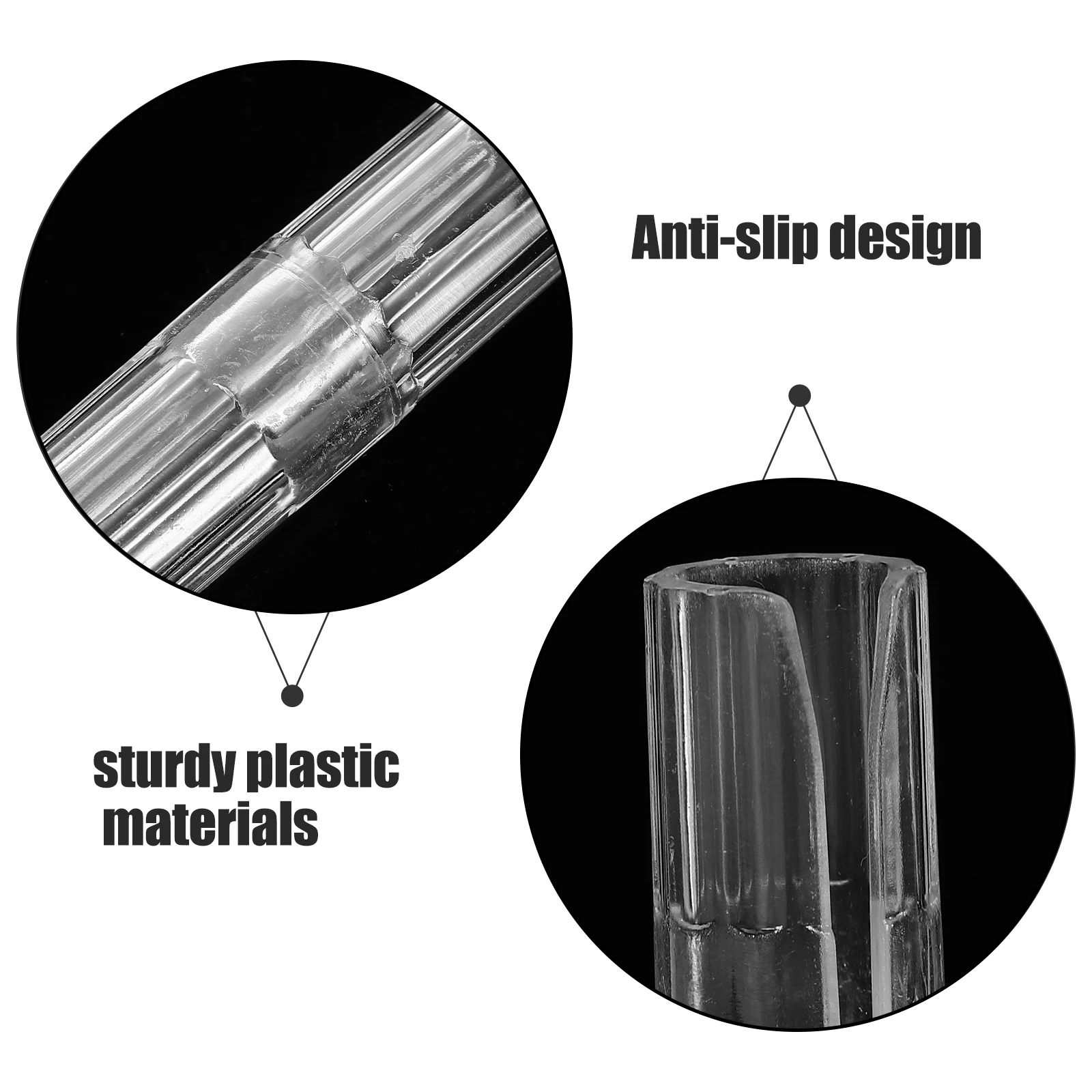 

12pcs Bed Sheet Grippers Transparent Anti-Slip Clips Mattress Stays Easy Fix Tidy Plastic Household Storage
