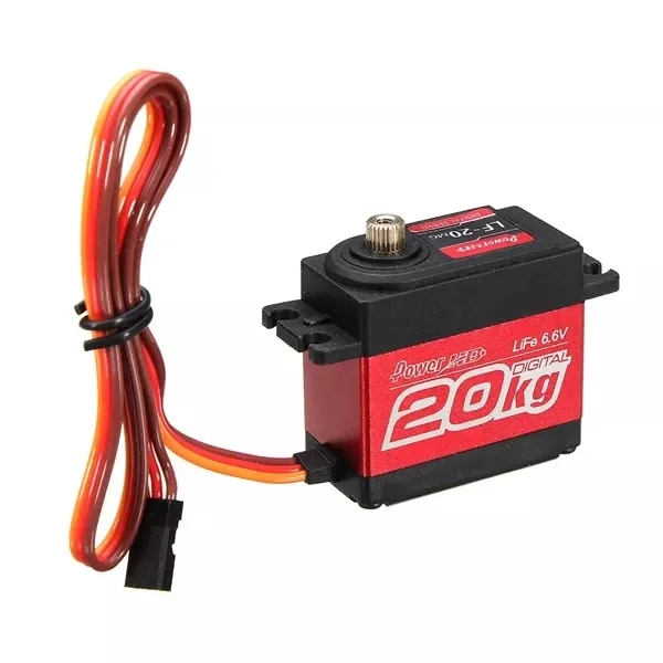 Power HD LF-20MG 20KG Digital Servo Winch for Climbing Robot Manipulator RC Model Car