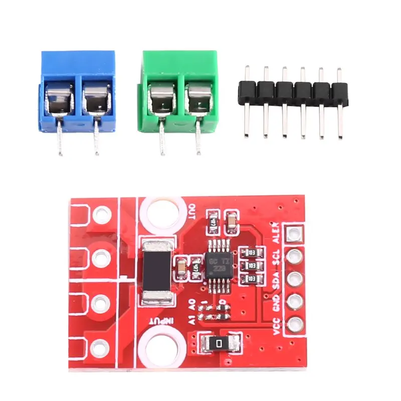 B04B-INA226 Voltage Current Module Current Voltage Monitoring Sensor Module Bi-Directional Zero-Drift Breakout Board Unwelded
