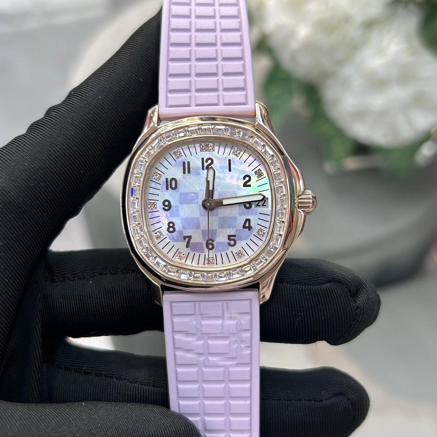 

2026 Luxury Brand Women's Automatic Watch Elegant Designer Wristwatch Waterproof Date Women Automatic Watches