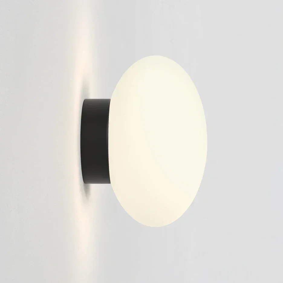 

Modern White Wall Lamp Ball Glass Wall Sconce for Home Bathroom Mirror Living Room Bedroom Wall Decorative Interior Light