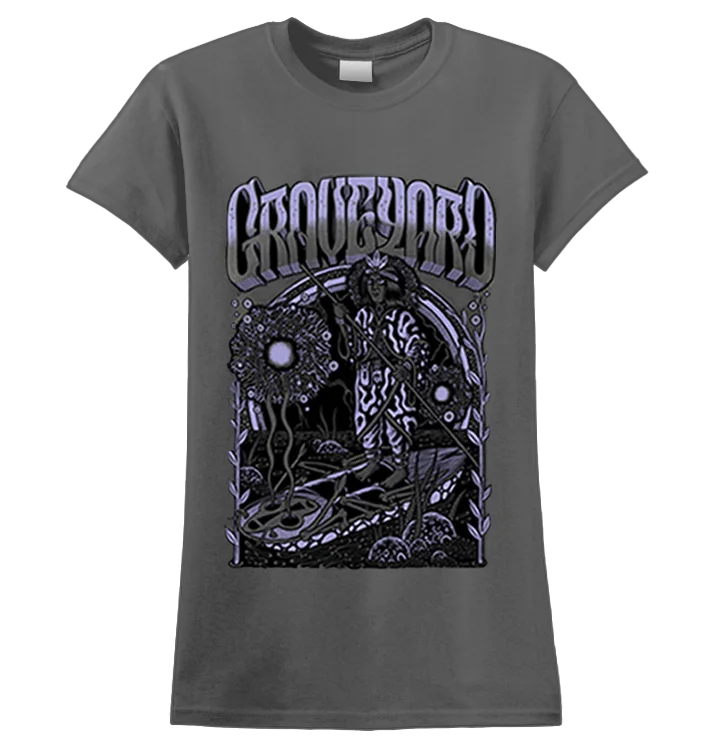 GRAVEYARD (Sweden) - 'Manders' Ladies T-Shirt (Charcoal)