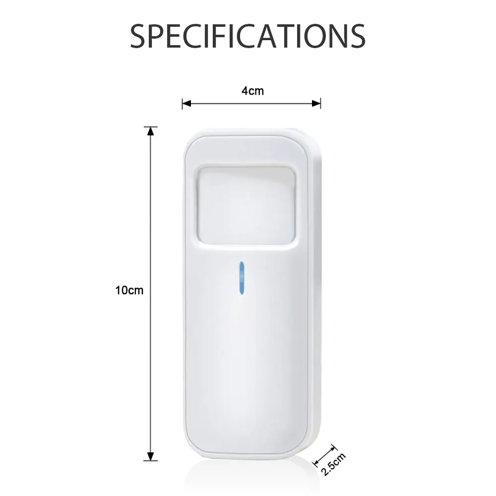 ONENUOTuya WIFI PIR Motion Sensor Wifi Movement Detector Infrared Human Presence Sensor Smart Life Wireless Home Security System