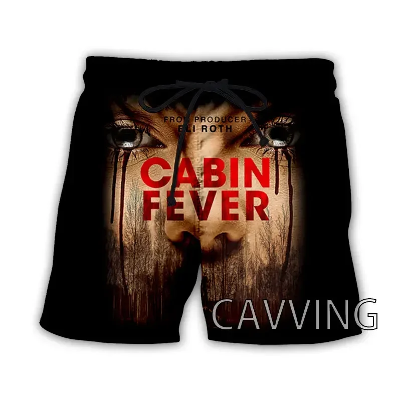 CAVVING 3D Printed   Movie Cabin Fever  Summer Beach Shorts Streetwear Quick Dry Casual Shorts Sweat Shorts for Women/men