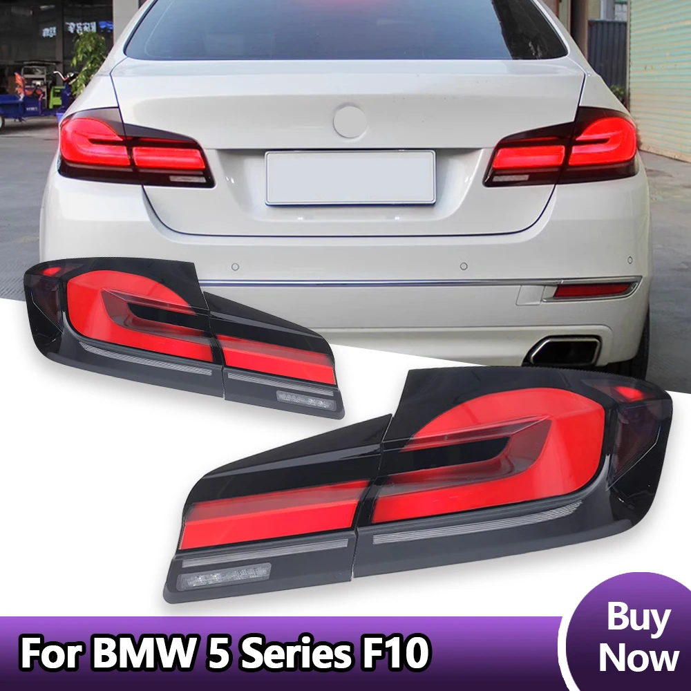 

Автомобильные фары, светодиодные задние задние фонари для BMW F10, задние фонари F18 2010-2017 525i 530i, указатель поворота с блестками