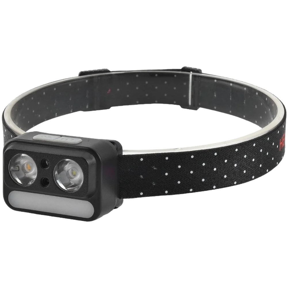 LED Headlamp with 8 Modes Infrared Motion Detection for Type C Fast Charging for Camping Fishing Hiking Adventures
