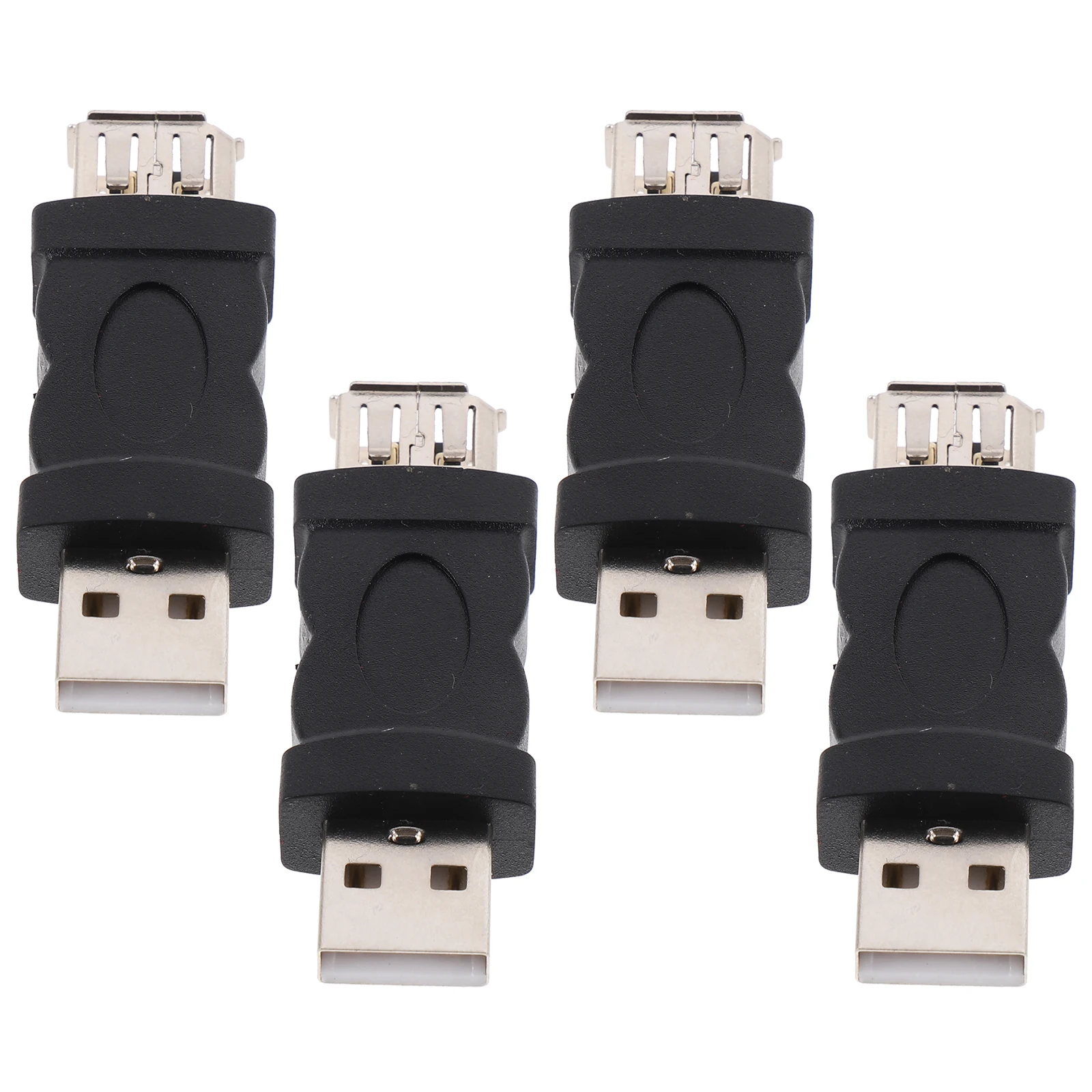 

4pcs USB to 6 Pin 1394 Converter Adapter Female Connector for Cameras Printers Zinc Alloy Durable Lightweight