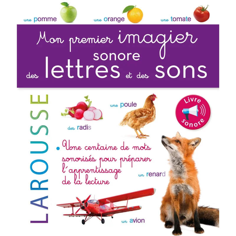 

Mon Imagier Sonore Des Premiers Sons Collective Larousse 9782035943774 Книга