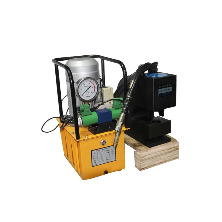 

HeavyDuty Portable Hydraulic Punch Machine Electric CNC Square Hole Puncher Condition New