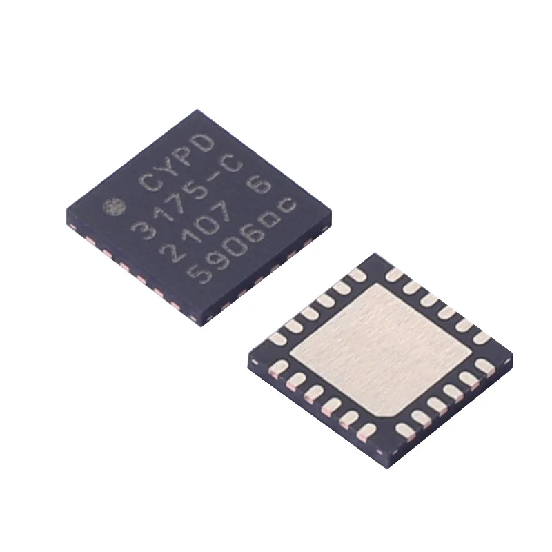 10PCS/LOT CYPD3175-24LQXQT 24-QFN USB controller chip Electronic Component  Integrated Chip Ic  New And Original