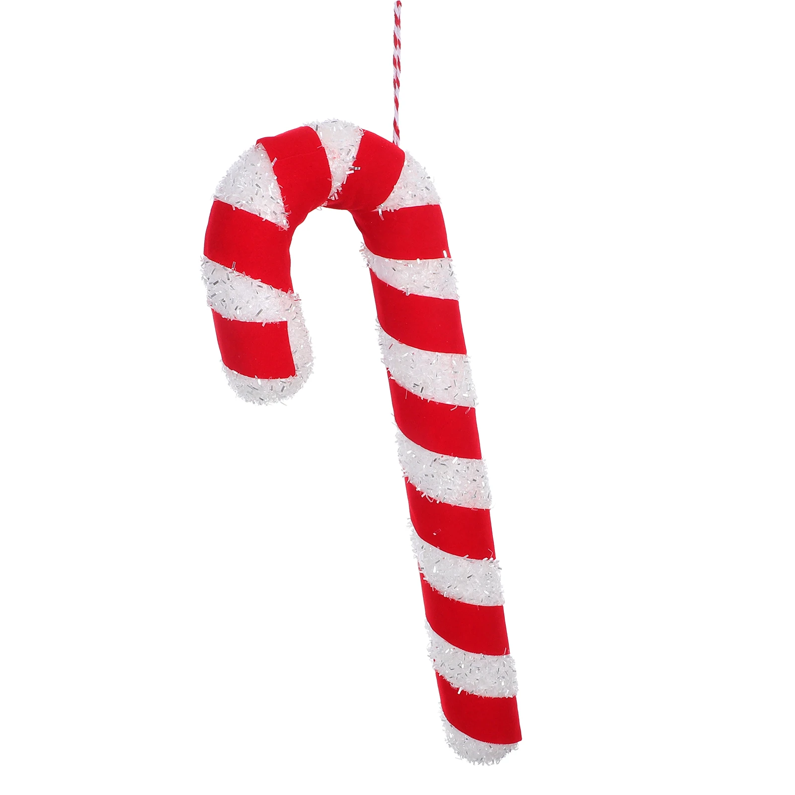 

Large Red White Foam Candy Cane Decoration Hanging Ornament Xmas Holiday Party Tree Decor Christmas Candy Cane Ornaments