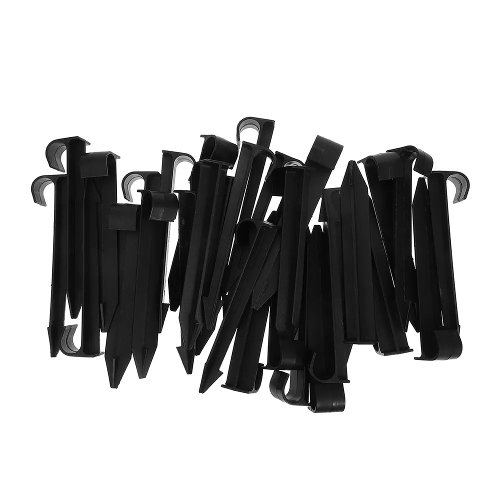 50Pcs Pipe Fixing Stakes 16Mm Hose Guide Stakes for Garden Irrigation Drip System Hose Holders Outdoor Yard Lawn