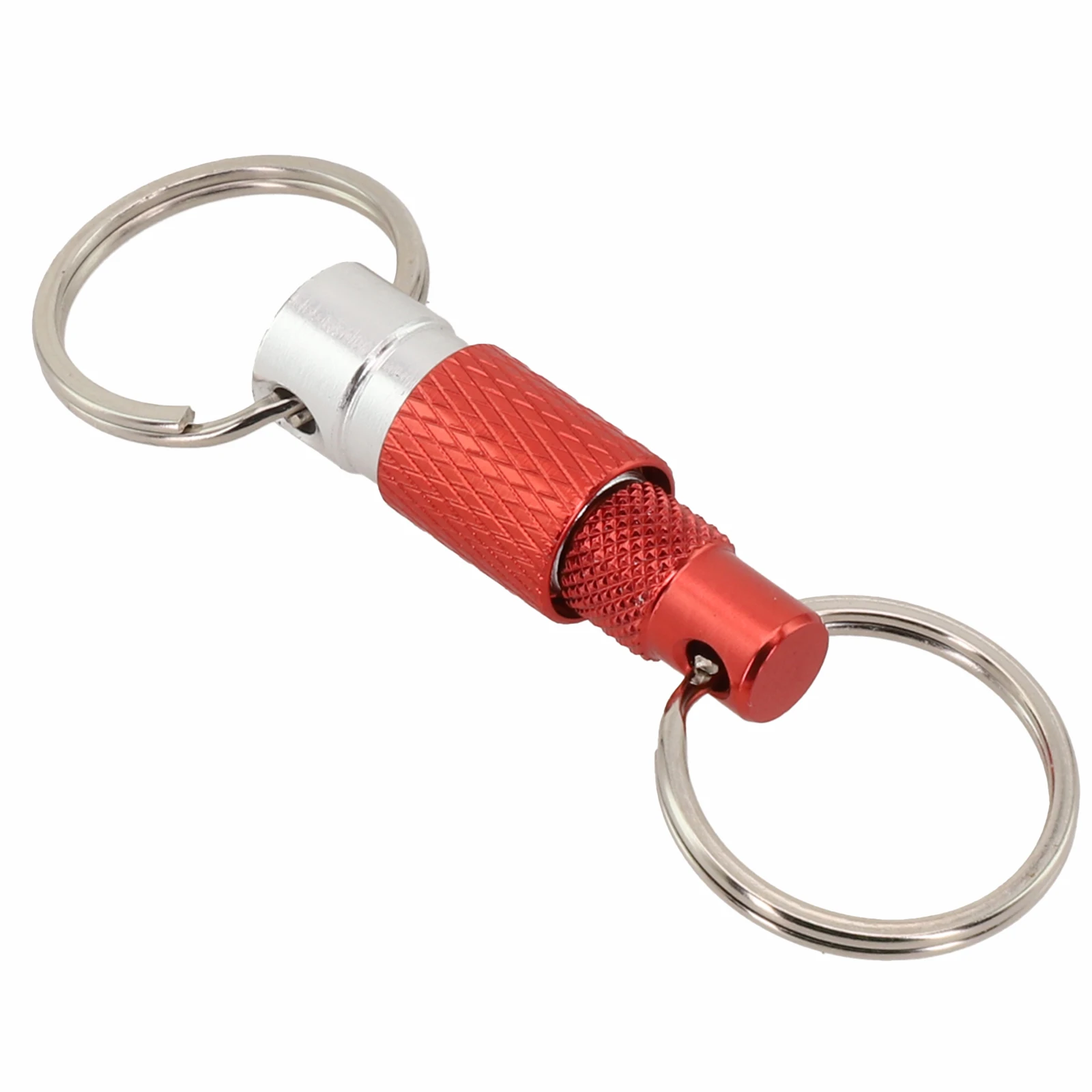 For Daily Use Light Blue 360 Rotation Keychain Metal Keychain Functional And Practical High Strength Aluminum Quick Release Lock
