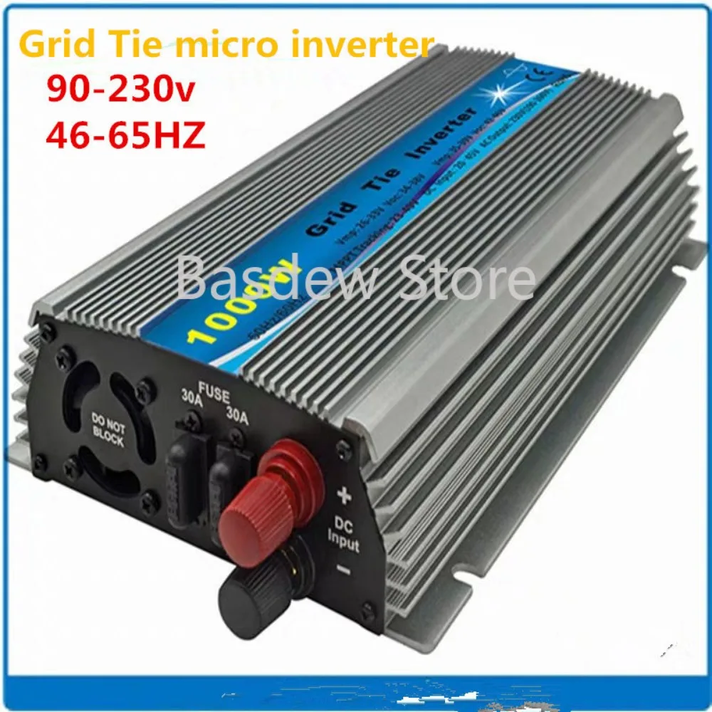 800W/1000W Solar Energy Grid-Connected Photovoltaic Inverter 10.5V/24V/36 to Ac110/220V Power Generation