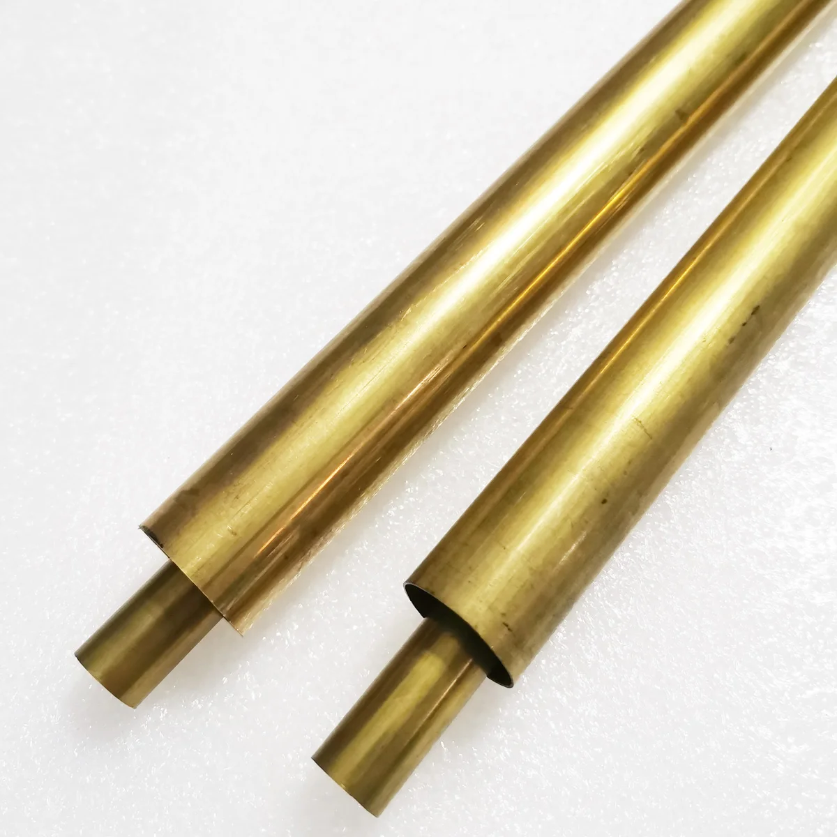 Length 100mm H65 Brass Tube Hollow Pipe Metal 1mm OD 36mm 38mm 40mm 45mm 48mm 50mm 55mm