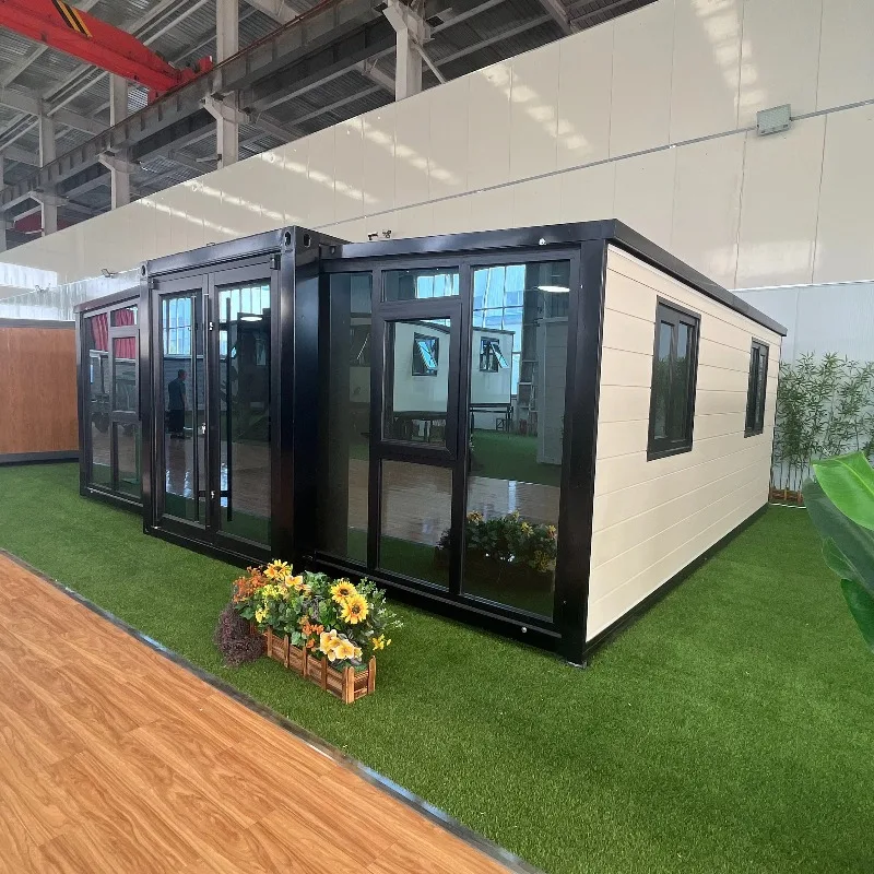 Prefab Expandable Ready Made Foldable Folding Tiny Mobile Portable Pop up Shipping Container Homes House Ready to Ship Living