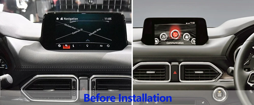 SINOSMART 10,25" Android QLED Multimedia-Display für Mazda CX-5 CX5 2017–2021 | 1920×720 | CarPlay | DSP 48EQ | BOSE kompatibel – Detail 4