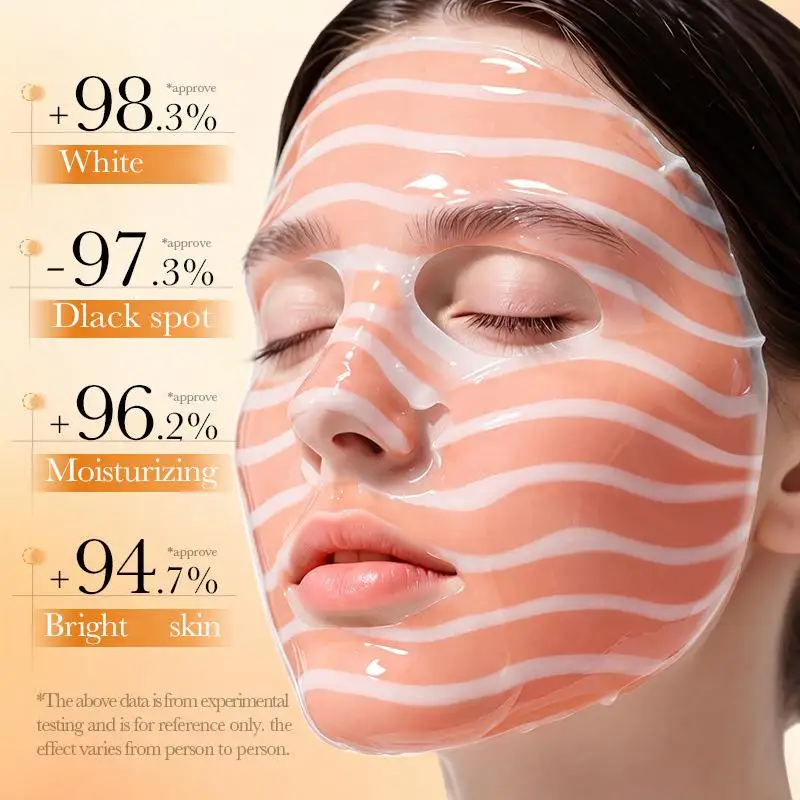 Salmon Collagen Facial Mask PDRN Gel Facial Masks Hydrating Moisturizing Mask Radiant Gentle Soothing Repair Facial Skin Care