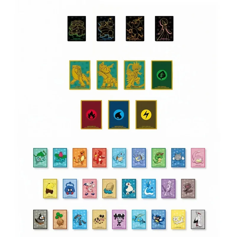 

Горячая новинка, 64 шт./компл., коллекционная карточка из ПТКГ, рукав, тема выемки, Lvysaur Shanaido Mewtwo, защитный чехол для карт, подарочные игрушки ﻿